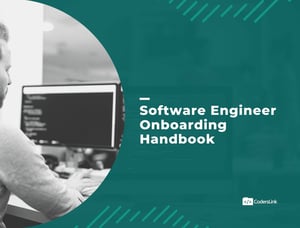 software engineer onboarding handbook cover photo