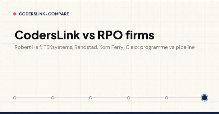 CodersLink vs RPO firms: programme versus pipeline