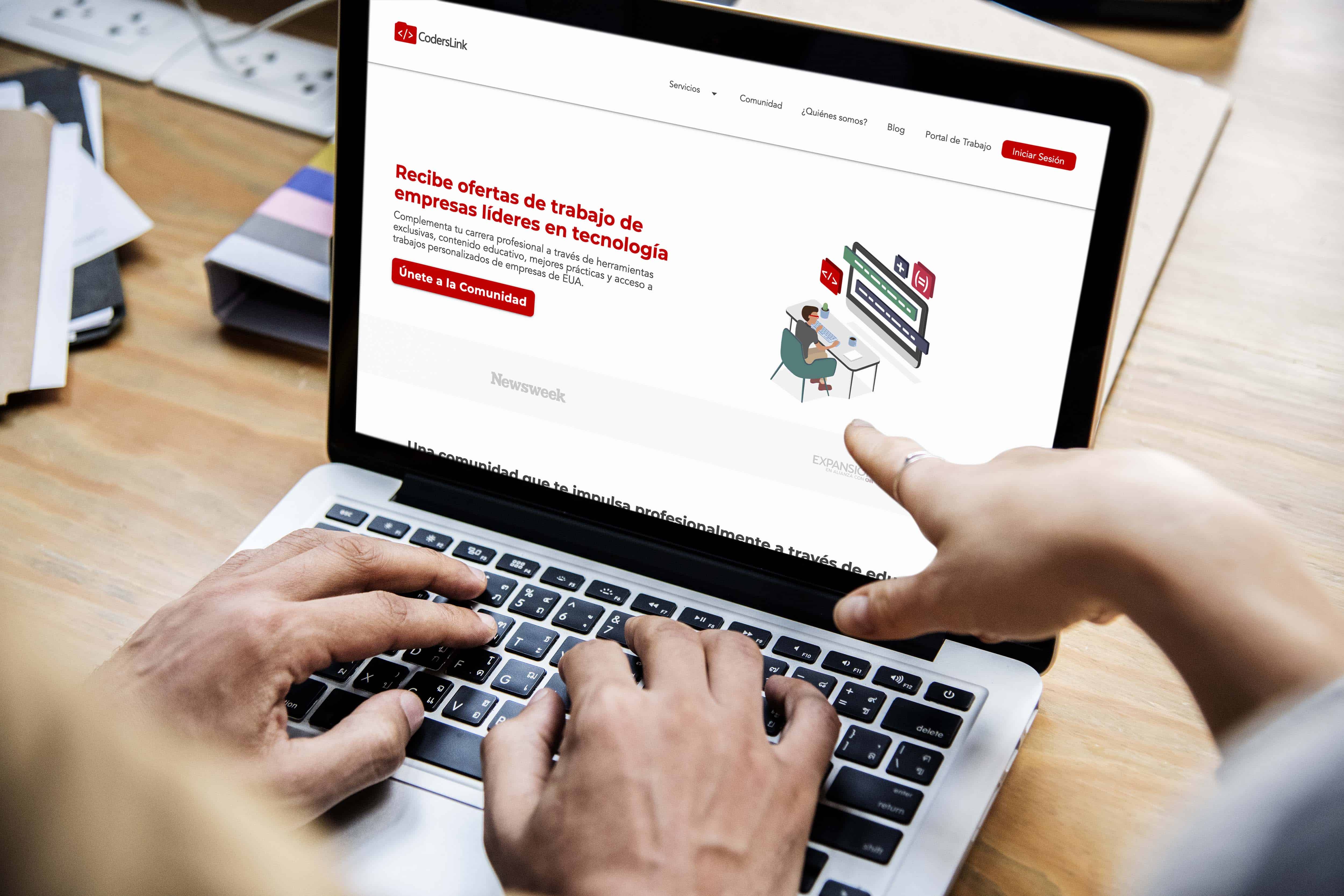 ¿Cuáles son los beneficios de registrarte como desarrollador en CodersLink?