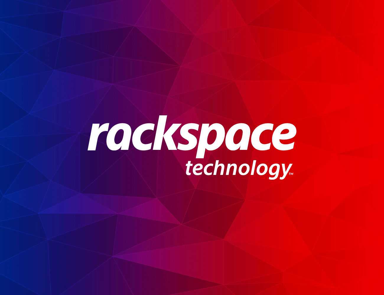 rackspace logo over gradient background